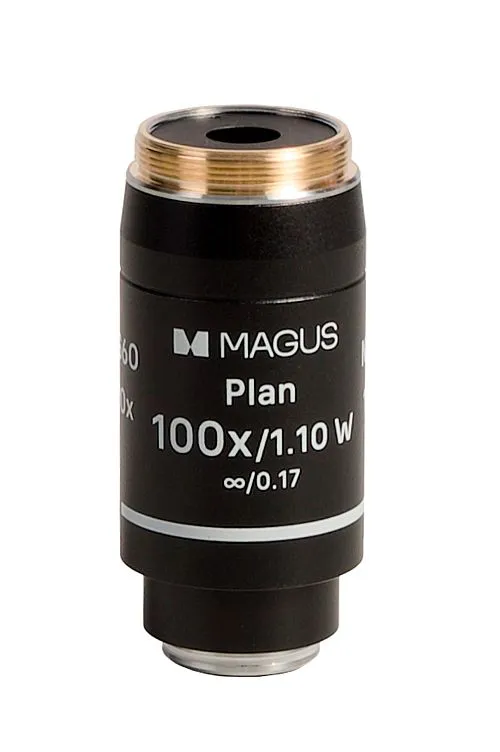 image MAGUS 100PL60 W Plan 100х/1.10 ∞/0.17 H60mm Objective,  1