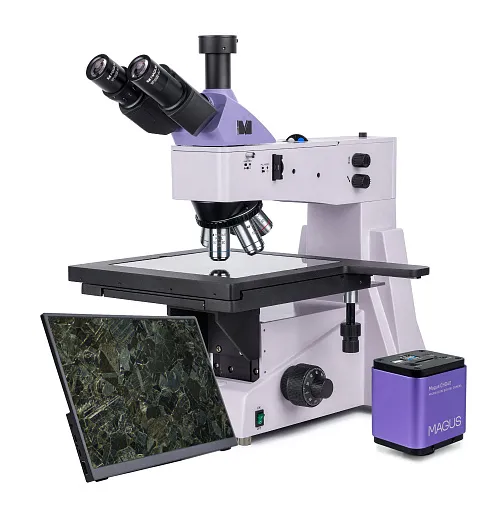 photograph MAGUS Metal D650 BD LCD Metallurgical Digital Microscope