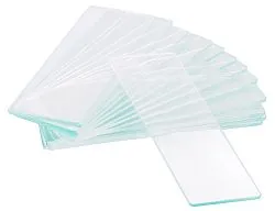 photo Levenhuk G50 1H Single Cavity Blank Slides, 50 pcs