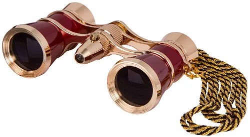 photo Levenhuk Broadway 325F Opera Glasses (with LED light and chain)