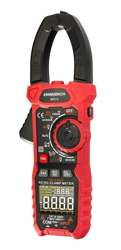 picture Ermenrich Ping MK70 Digital Clamp Meter