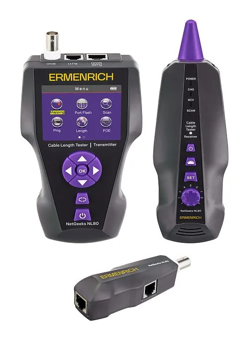 image Ermenrich NetGeeks NL80 Cable Length Tester,  1