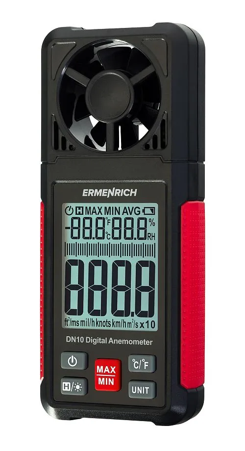 image Ermenrich Seek DN10 Digital Anemometer