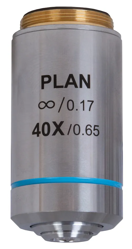 photograph Levenhuk MED 40x Infinity Plan Achromatic Objective