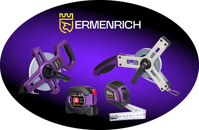 New shipment of Ermenrich tape measures