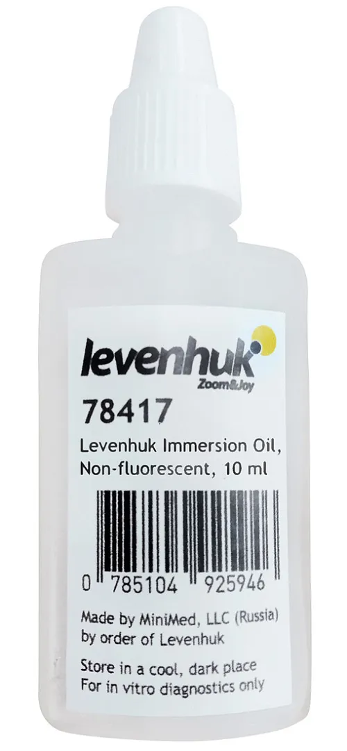 picture Levenhuk Immersion Oil, Non-fluorescent, 10ml