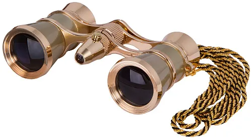 photo Levenhuk Broadway 325F Opera Glasses (with LED light and chain)