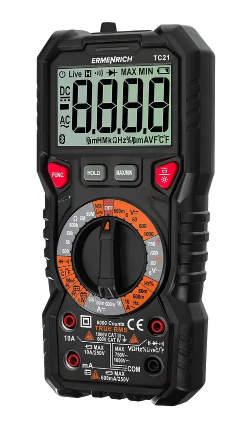 photograph Ermenrich Zing TC21 Digital Multimeter