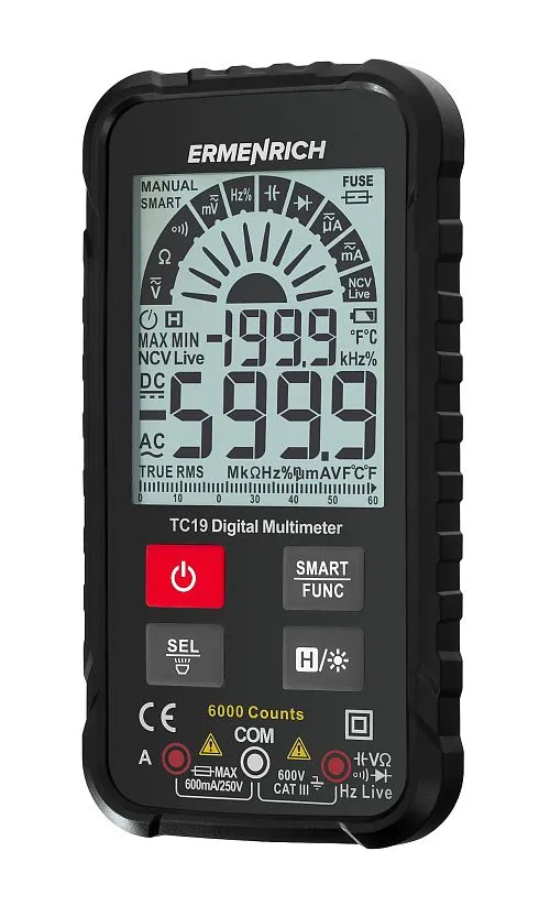 photograph Ermenrich Zing TC19 Digital Multimeter