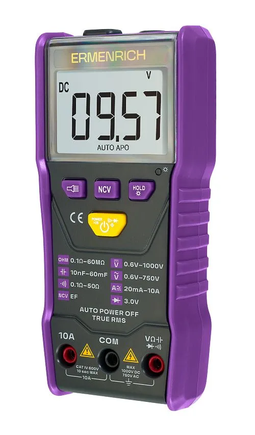 photograph Ermenrich Zing TC20 Digital Multimeter,  1