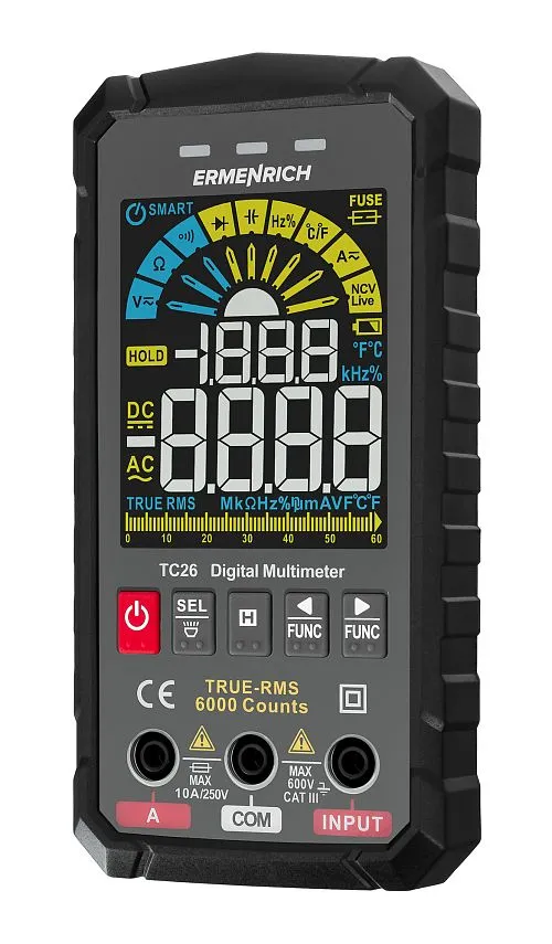 image Ermenrich Zing TC26 Digital Multimeter