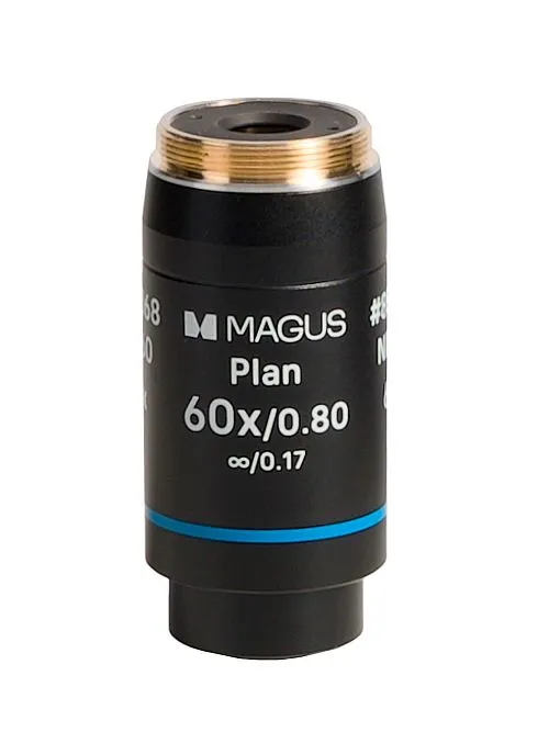 photo MAGUS 60PL60 Plan 60х/0.80 ∞/0.17 H60mm Objective,  1