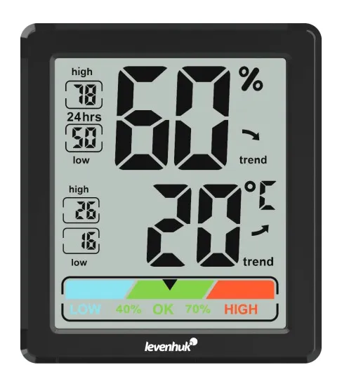 image Levenhuk Wezzer BASE L20 Thermohygrometer - Exhibition Item,  1
