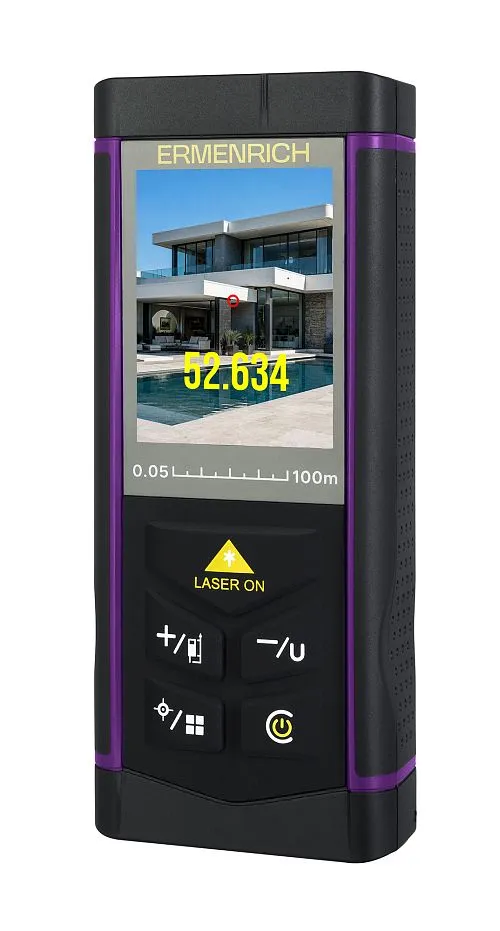 photo Ermenrich PRO LR100 Laser Meter, with camera,  1