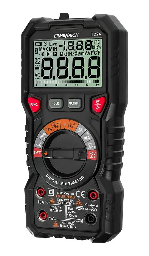 photograph Ermenrich Zing TC24 Digital Multimeter