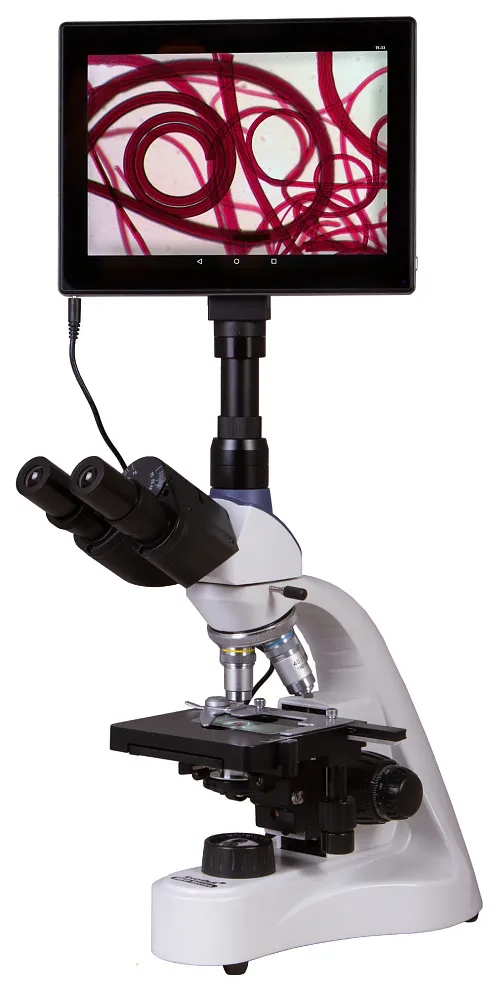 photograph Levenhuk MED D10T LCD Digital Trinocular Microscope - Exhibition Item