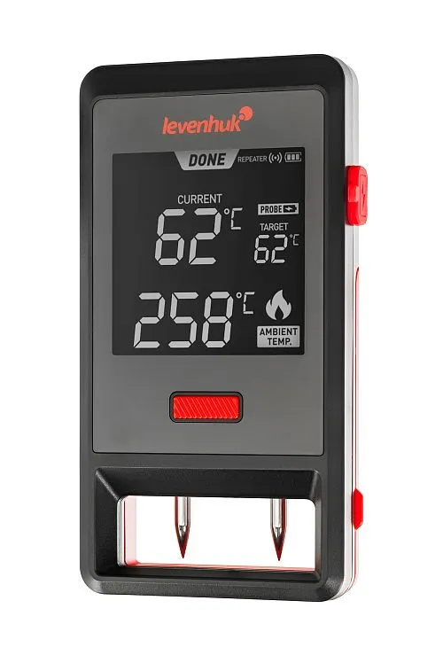 photo Levenhuk Wezzer Grill BT50 Meat Thermometer,  1