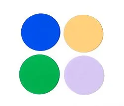 picture MAGUS LF4.2 Color Filter Set (blue, green, yellow, frosted glass)