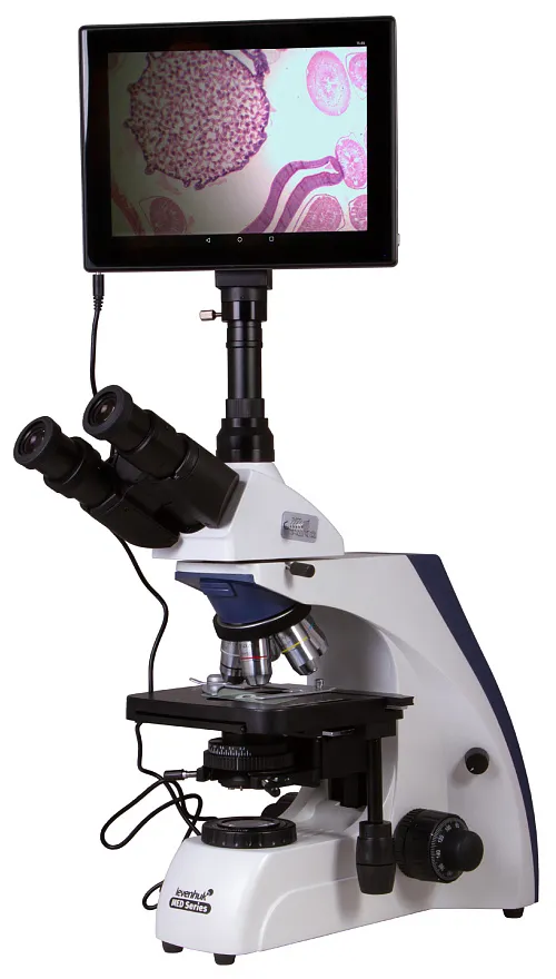 photograph Levenhuk MED D30T LCD Digital Trinocular Microscope