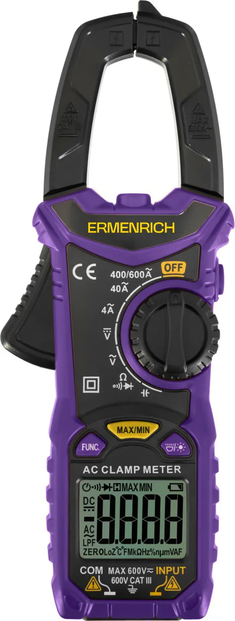 image Ermenrich Ping MK20 Digital Clamp Meter,  1