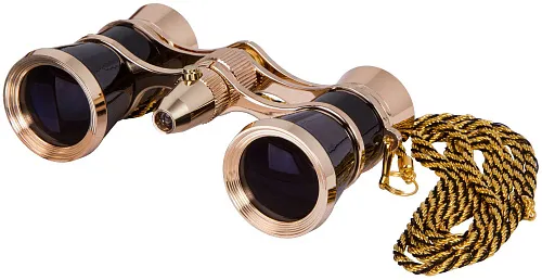 photo Levenhuk Broadway 325F Opera Glasses (with LED light and chain)