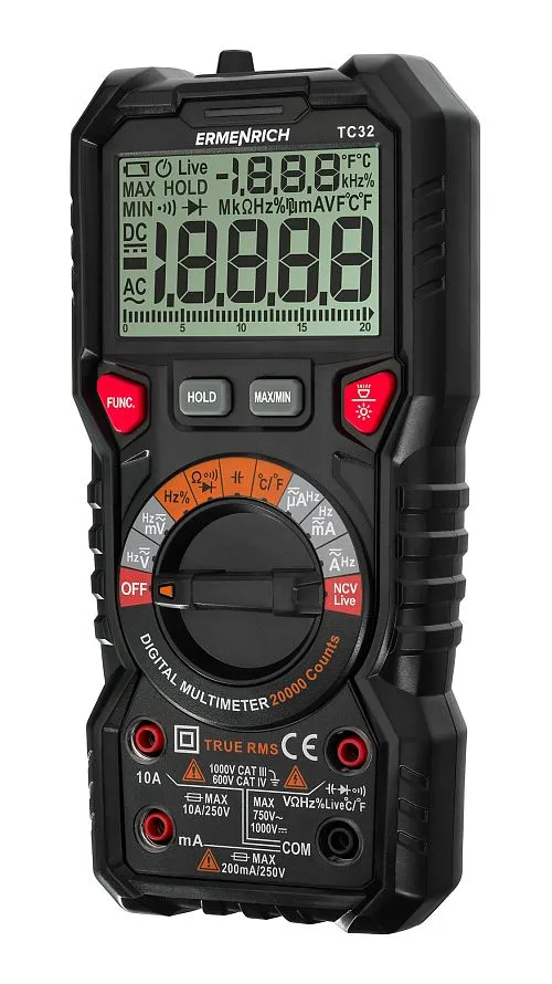 picture Ermenrich Zing TC32 Digital Multimeter