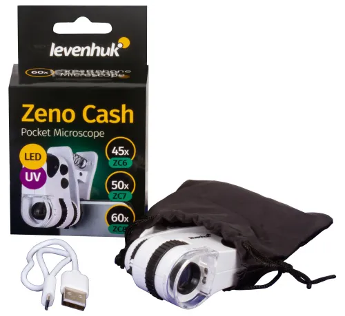picture Levenhuk Zeno Cash ZC7 Pocket Microscope - Exhibition Item,  2
