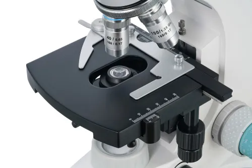 photograph Levenhuk 950T DARK Trinocular Microscope,  13