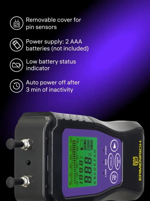 photograph Ermenrich Wett MW30 Moisture Detector,  9