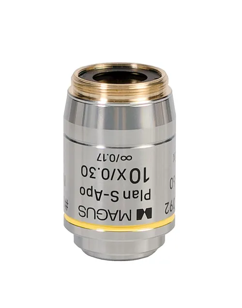 photograph MAGUS FL S-APO60 PlanF S-Apo 4х/10х/20х/40х/100х oil ∞/0.17 H60mm Objective Set,  4