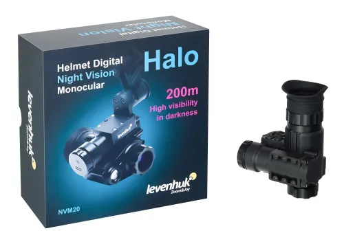 photograph Levenhuk Halo NVM20 Helmet Digital Night Vision Monocular,  3