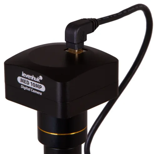 photograph Levenhuk MED D30T Digital Trinocular Microscope,  10