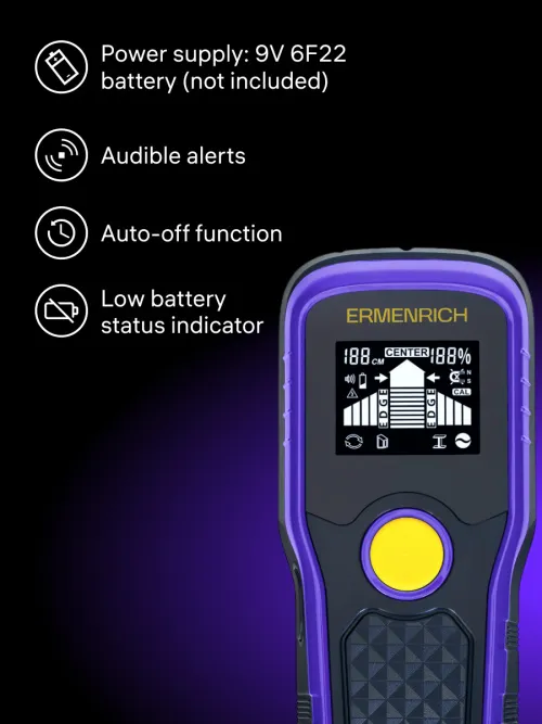 photo Ermenrich Ping SM40 Stud Detector,  10
