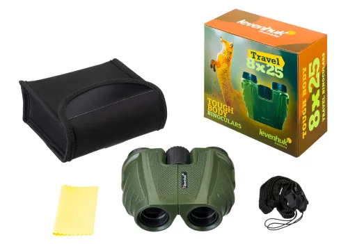 image Levenhuk Travel 8x25 Binoculars,  4