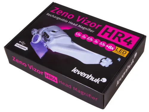 picture Levenhuk Zeno Vizor HR4 Head Rechargeable Magnifier,  14