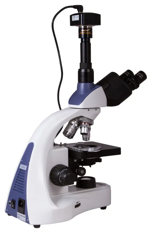 photo Levenhuk MED D10T Digital Trinocular Microscope,  7