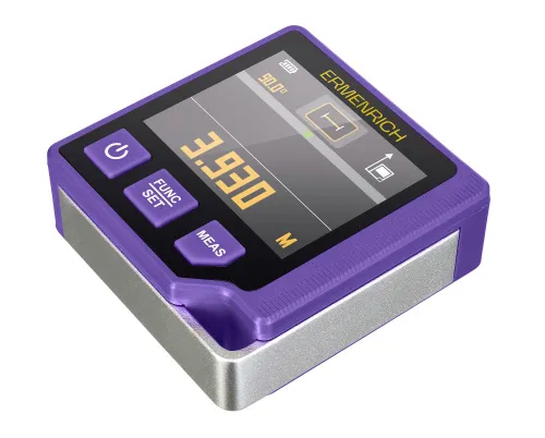 photograph Ermenrich Verk LQ60 3-in-1 Digital Level with Laser Meter,  5