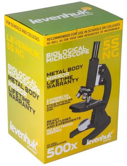 image Levenhuk 5S NG Monocular Microscope,  12