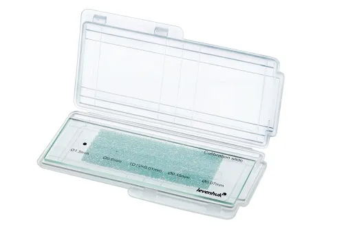 picture Levenhuk MED X/Y Calibration Slide,  2
