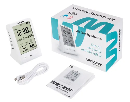 photograph Levenhuk Wezzer Air MC10 Air Quality Monitor,  2