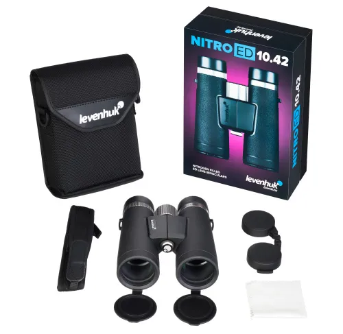 image Levenhuk Nitro ED 10x42 Binoculars,  3