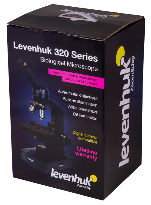 photograph Levenhuk 320 BASE Biological Monocular Microscope,  17