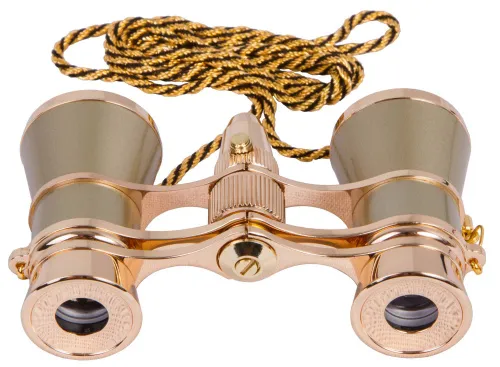 photo Levenhuk Broadway 325F Opera Glasses (with LED light and chain),  9