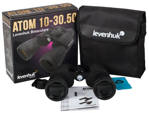 photograph Levenhuk Atom 10–30x50 Binoculars,  2