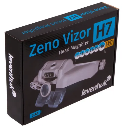 photo Levenhuk Zeno Vizor H7 Head Magnifier - Exhibition Item,  10