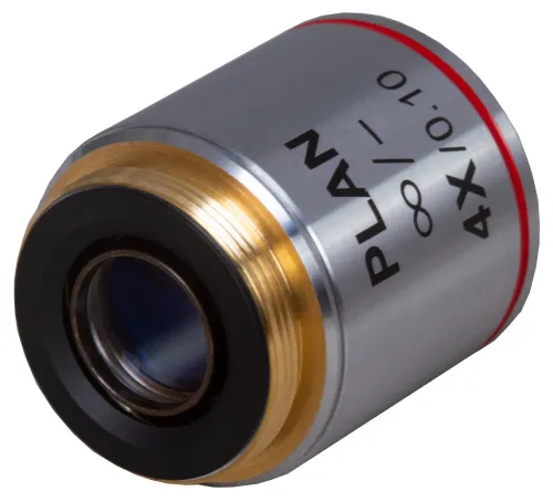 image Levenhuk MED 4x Infinity Plan Achromatic Objective,  3