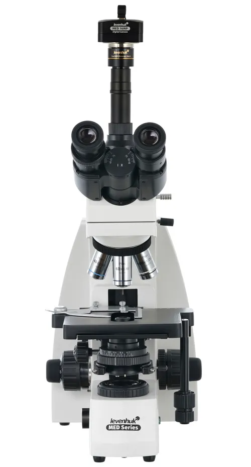 photo Levenhuk MED D40T Digital Trinocular Microscope,  3