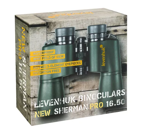 picture Levenhuk New Sherman PRO 16x50 Binoculars,  13