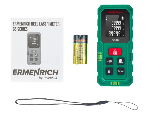 photograph Ermenrich Reel PLUS GS40 Laser Meter,  2