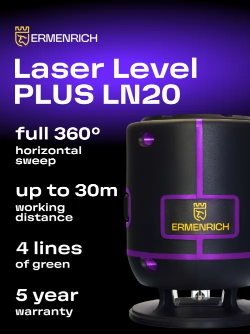 photo Ermenrich PLUS LN20 Laser Level,  10